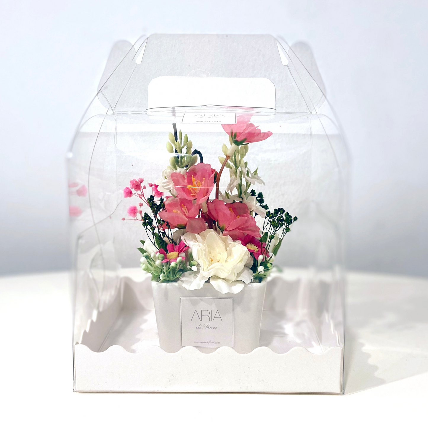 Composizioni_Fiori_Artificiali-Aria_di_Fiori-ARIADIPRIMAVERA_Vasetto_Valentina_Regalo