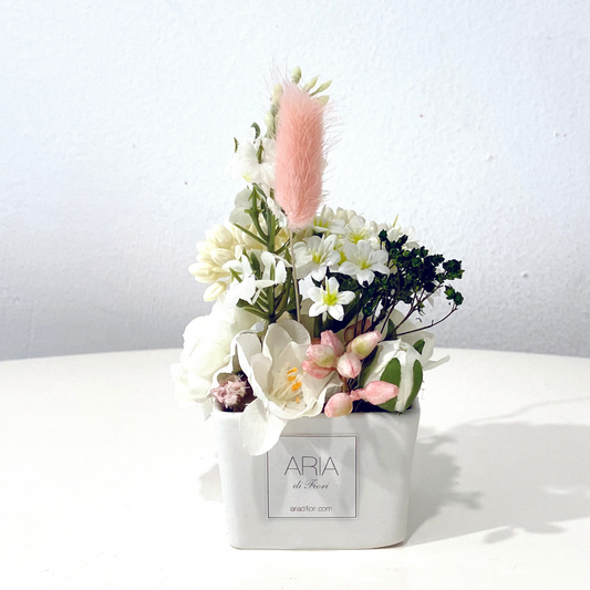 Composizioni_Fiori_Artificiali-Aria_di_Fiori-ARIADIPRIMAVERA_Vasetto_Rebecca