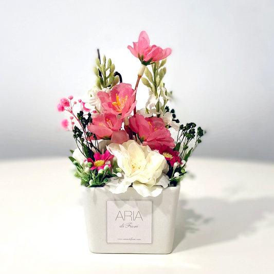 Composizioni_Fiori_Artificiali-Aria_di_Fiori-ARIADIPRIMAVERA_Vasetto_Valentina