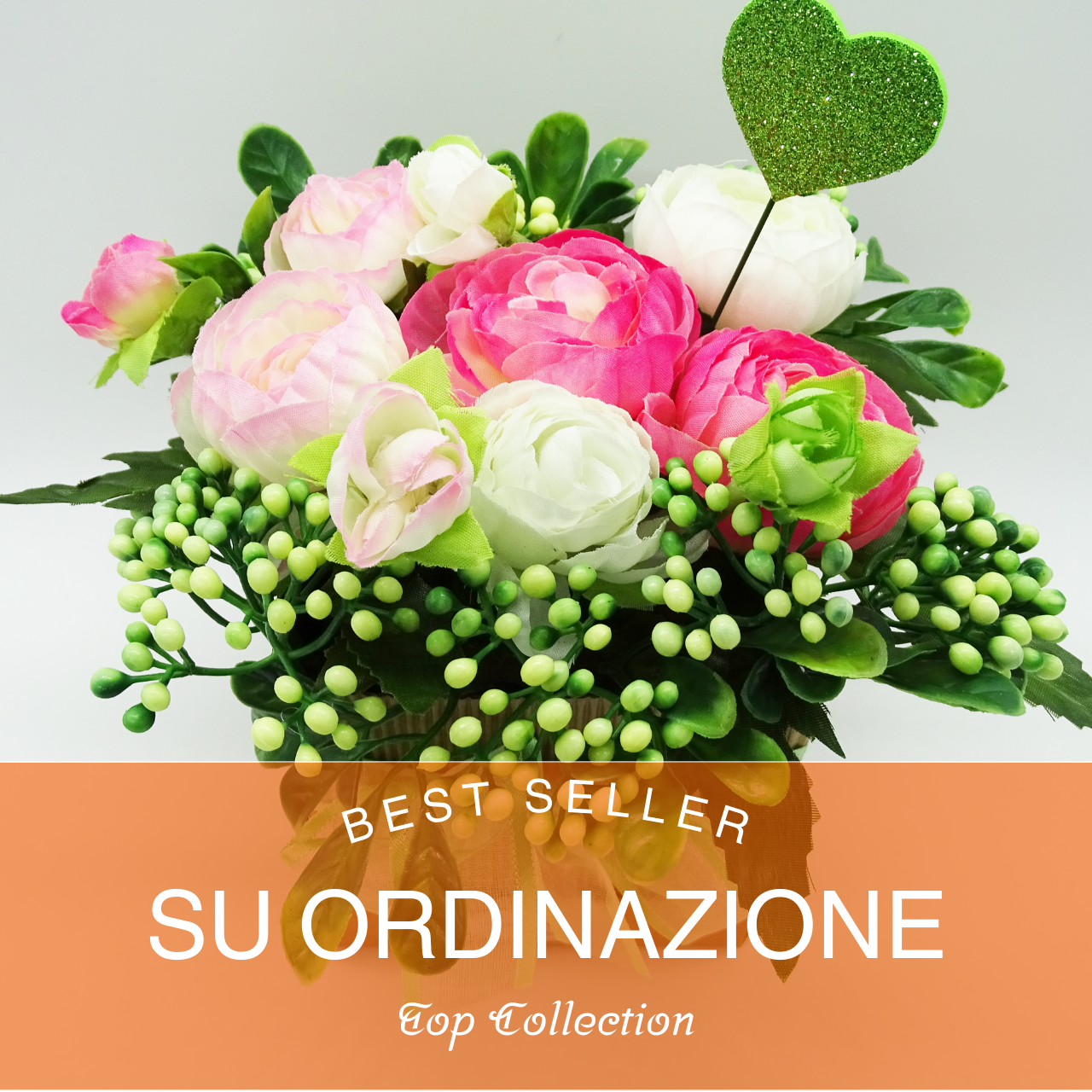 Composizioni Fiori Artificiali-Aria di Fiori-Su Ordinazione